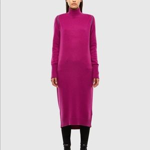 Diesel Long dress in carded wool jersey
